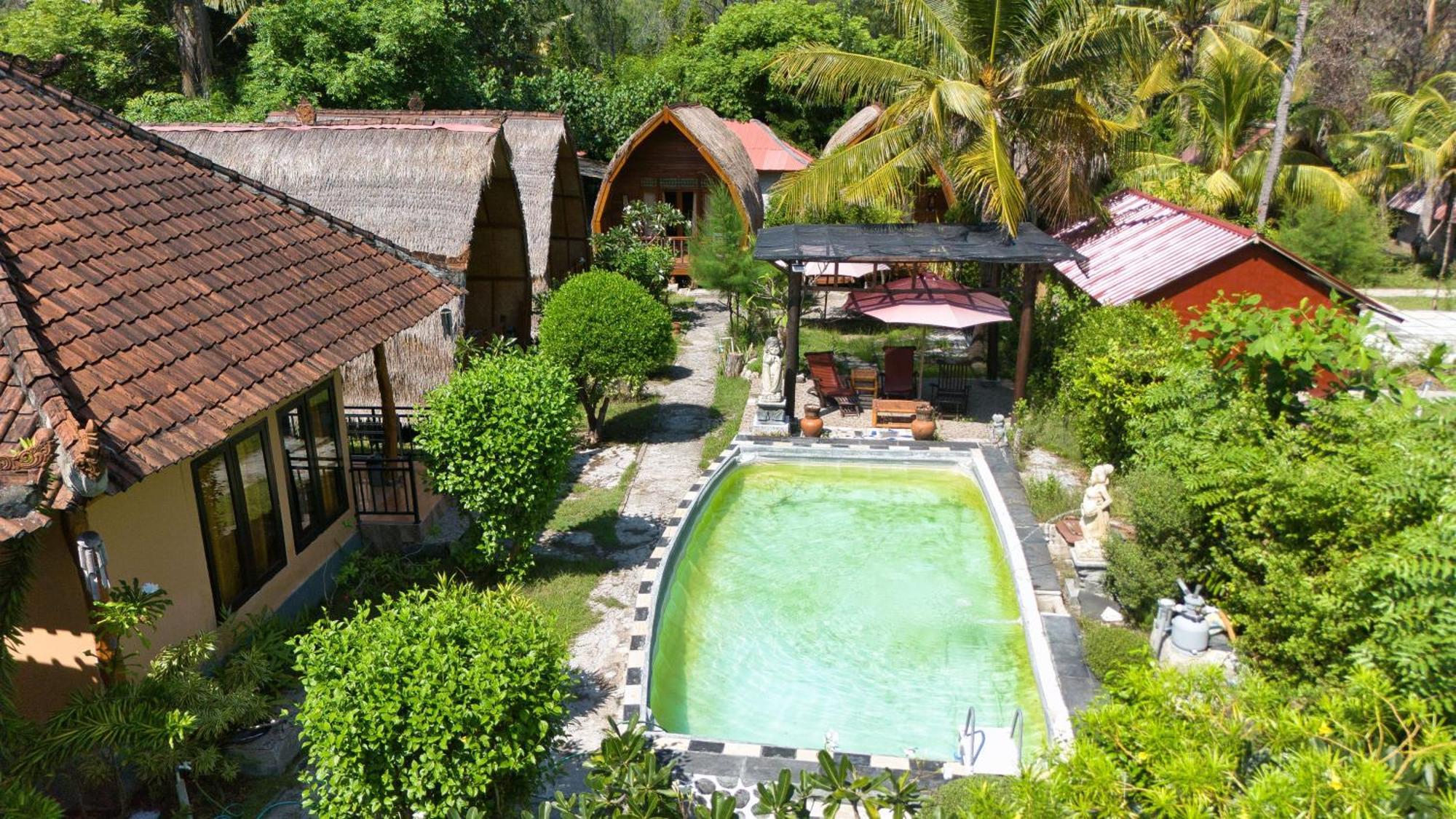 Bunga Bungalows Gili Meno Εξωτερικό φωτογραφία