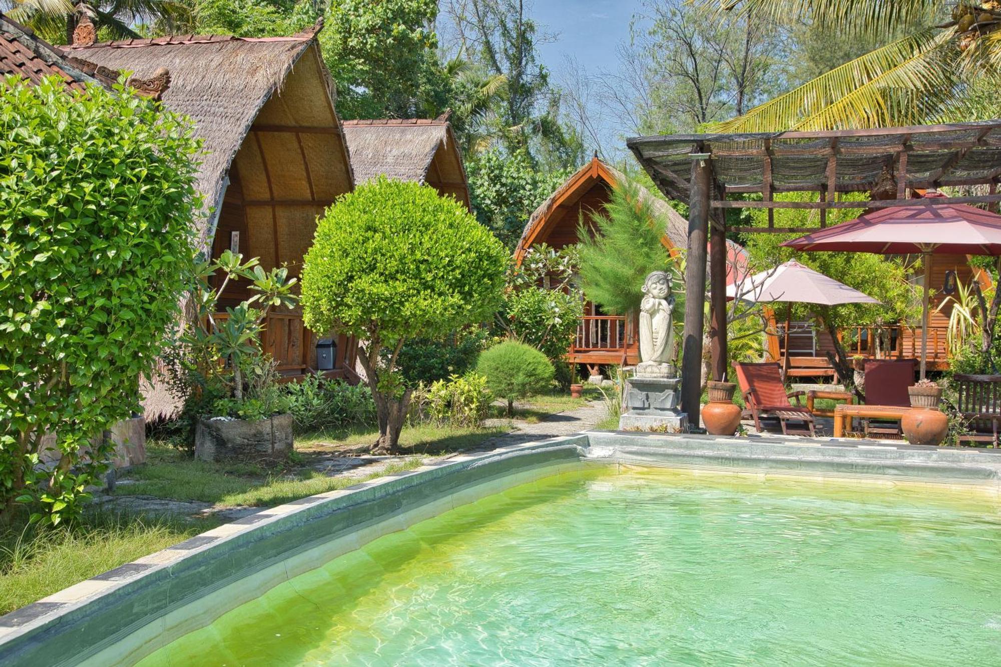 Bunga Bungalows Gili Meno Εξωτερικό φωτογραφία